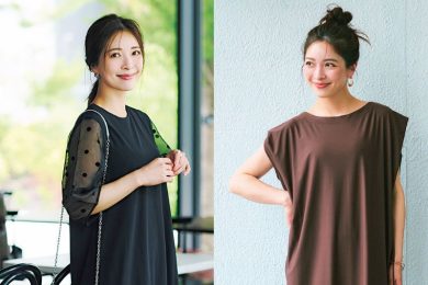 【旅行・帰省にも】体のラインを拾わない！40代の『きれい見えワンピ』3選