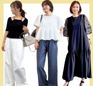 【40代】疲れて見えない＆手抜き感ゼロ！ランチやショッピングに着たい「華やか服」5選