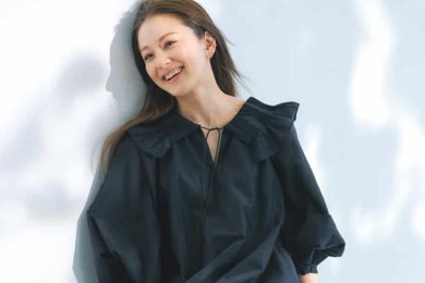 「ママ友会＆お出かけ」に！”1枚でサマになる”【黒ワンピ】4選。40代が秋まで使えるものだけ！