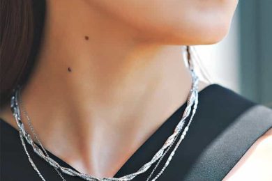 〈トップスの余白が目立つ〉お悩みに。”チェーンが主役”の【ネックレス】が最適解！最旬名品3選