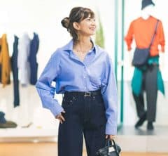 【40代のユニクロ】即あか抜ける「トレンドトップス」秋のお出かけにも〈コーデ3選〉