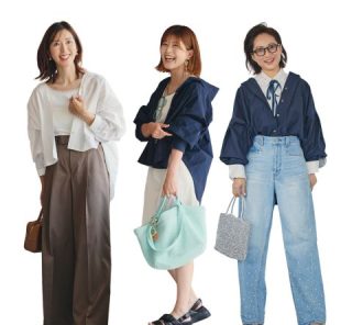 【骨格タイプ別】カジュアルな「フード付きシャツ」をSTORY認定スタイリスト3名が着こなしてみた
