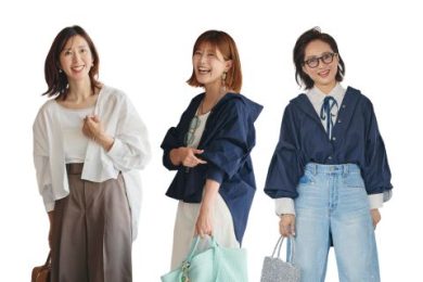【骨格タイプ別】カジュアルな「フード付きシャツ」をSTORY認定スタイリスト3名が着こなしてみた