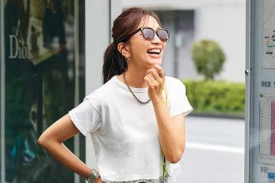 オシャレ40代の【Tシャツ×パンツ】コーデ9選！一番”盛れる”シルエットは？　〈SNAP〉