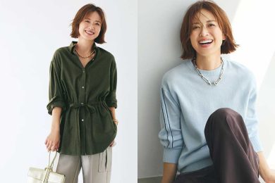 今秋に大流行【ハンサムワイドパンツ】5選！40代は「黒以外」を選ぶのが正解