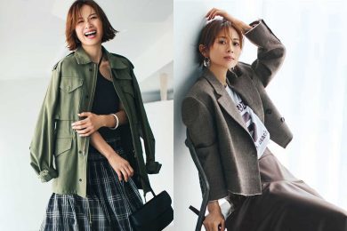 【今っぽロングスカート】で秋を盛る！〈コーデ6選〉。カーキ＆ブラウンで着くずすのが旬