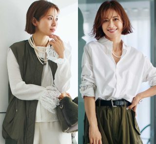 「半袖だと寒い、けど上着は暑い…」日の最適解！1枚で洒落る【秋シャツ・ブラウス】6選