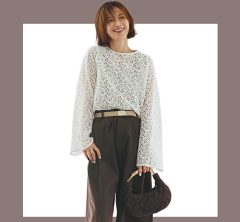 「パンツ＆スカート」、40代は黒より【ブラウン】が正解！秋コーデを上品になじませる名品