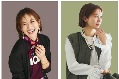 【カーキ＆ブラウン】の「上品見え」コーデ〈4選〉。白・黒に合わせるだけで秋めく！