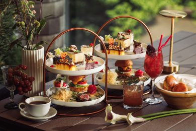 栗・さつまいも・巨峰♡秋の味覚を贅沢に！ 青山で大人のハロウィンアフタヌーンティーPartyを