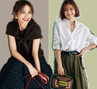 40代が秋めく”最強カラー”が決定！【カーキ＆ブラウン】で今っぽく垢抜け〈名品18選〉