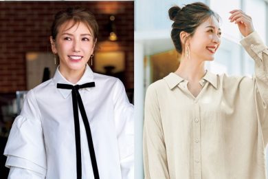 【40代の初秋服】いつものワイドパンツに合わせるだけ！品よく決まる「ブラウス＆シャツ」4選