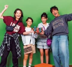 秋のお出かけ【親子リンクコーデ】は「スウェット」で！種類を揃えるだけで着映える！