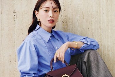 【40代のお仕事コーデ】マルチタスクな日は洗練カラーで好印象をキープ