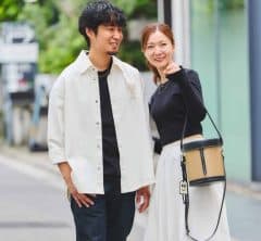 今どき40代の【夫婦のリンクコーデ】＜5組＞夫に聞く「妻のコーデの推しポイントは？」