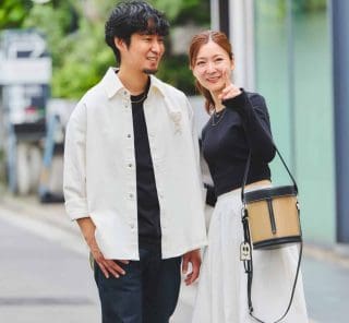 今どき40代の【夫婦のリンクコーデ】＜5組＞夫に聞く「妻のコーデの推しポイントは？」