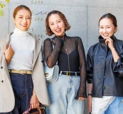 【ママ友ランチ】リアル人気は「軽やかジャケット」！オシャレ40代のお手本コーデ〈SNAP〉