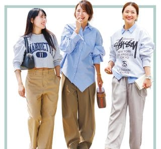 【秋トップス×ワイドパンツ】コーデ！オシャレ40代〈SNAP12選〉これが今季のお手本！