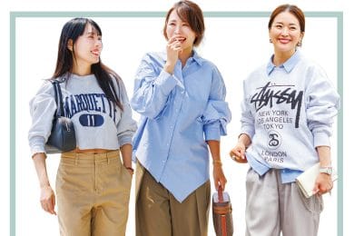 【秋トップス×ワイドパンツ】コーデ！オシャレ40代〈SNAP12選〉これが今季のお手本！
