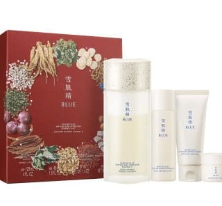 【1名様にプレゼント】「雪肌精 BLUE」をフルラインで体験できる、限定ホリデーキットが登場！