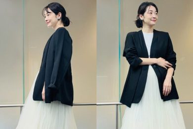 【1つあると絶対便利！】秋冬イベントもお出かけも網羅する、40代の「チュールスカート」