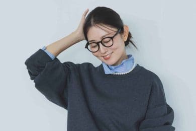 きれいめ派40代で大ブーム！【ユニクロ：シー】の高見えスウェット〈コーデ3選〉