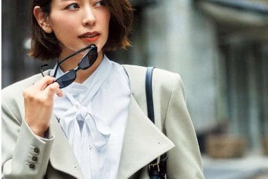 【10月終わりの寒暖差に】ジレ・薄手ニット……「デザイン服」があればラクに洒落る！