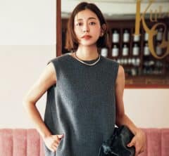 10月は【肉厚コクーンワンピ】でイメチェン!秋ランチ服の新勢力に