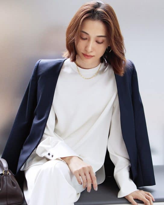 【40代のお仕事コーデ】祝・昇進！キャリアの転機を有能セットアップが後押し
