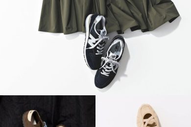 きれいめ服にも馴染む【上品スニーカー】で40代の足元革命！