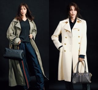 頑張った自分へのご褒美に。蛯原友里さんがまとう、グッチの新名品