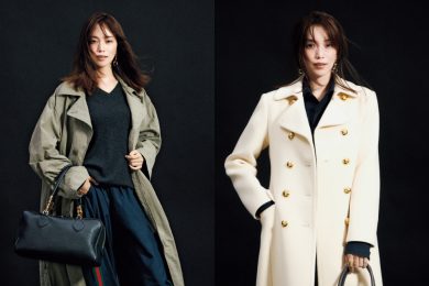 頑張った自分へのご褒美に。蛯原友里さんがまとう、グッチの新名品