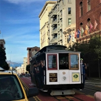 サンフランシスコのダウンタウンへ！