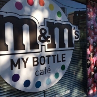 日本初上陸のカラフルパフェとマイボトル体験をm&m's mybottle cafeで楽しもう☆