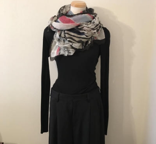 使えるストールで春気分